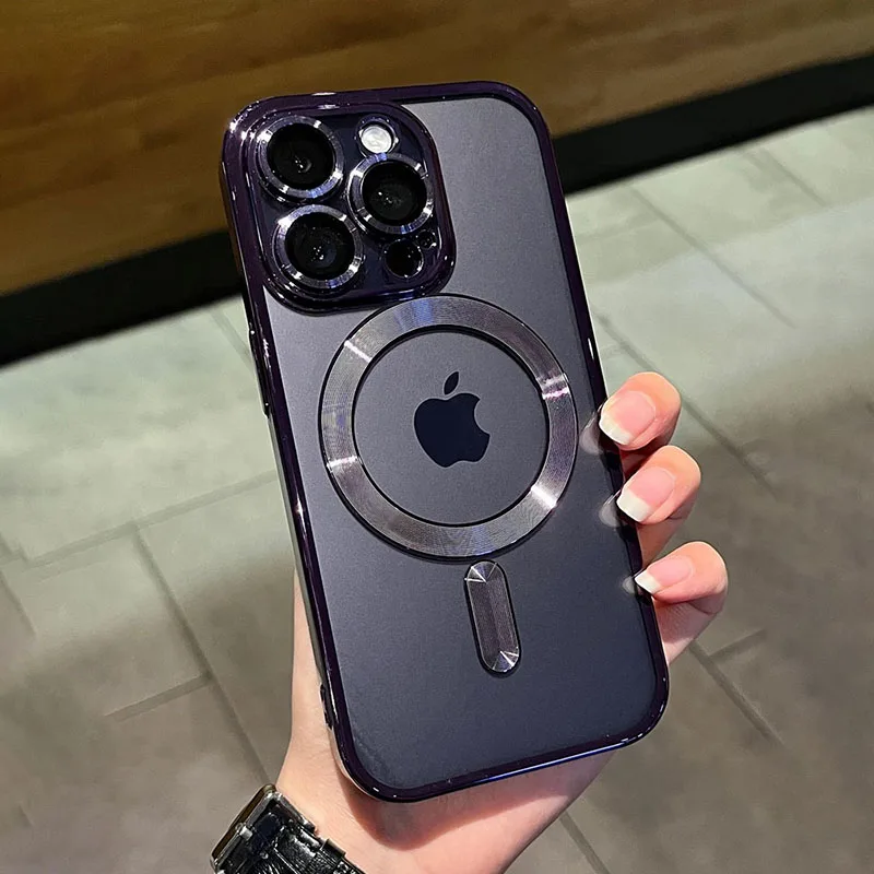 Funda Magnética de Lujo Compatible con MagSafe