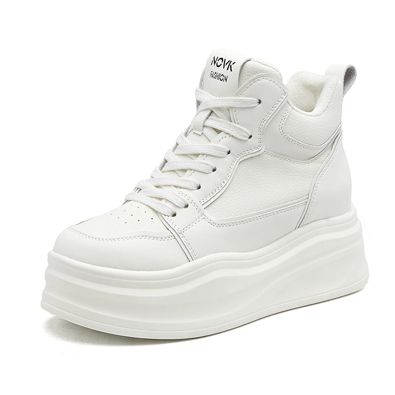 Zapatillas Altas Estilo Coreano con Plataforma