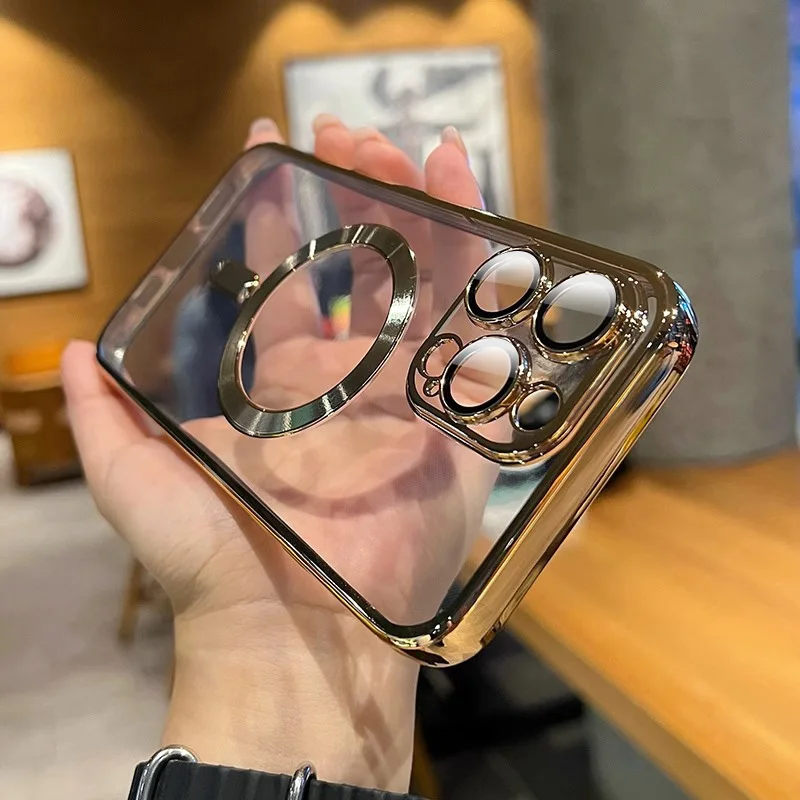 Funda Magnética de Lujo Compatible con MagSafe