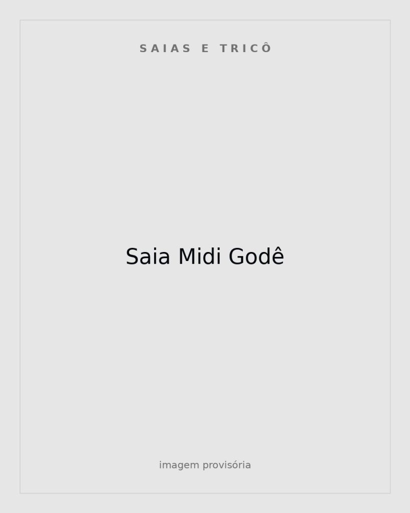 Saia Midi Godê