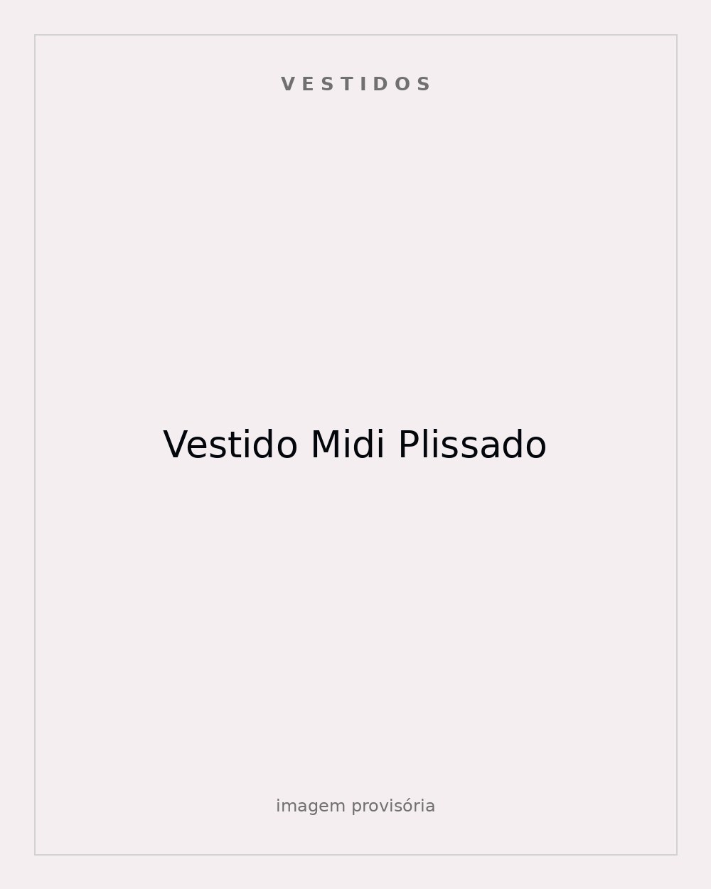 Vestido Midi Plissado