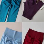 Foto de la opinión de A***s sobre Leggings Deportivos Sin Costuras de Cintura Alta