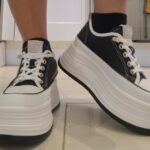 Foto de la opinión de Cliente sobre Zapatillas Altas Estilo Coreano con Plataforma