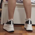 Foto de la opinión de Cliente sobre Zapatillas Altas Estilo Coreano con Plataforma