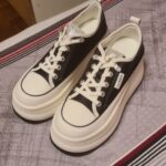 Foto de la opinión de Cliente sobre Zapatillas Altas Estilo Coreano con Plataforma