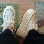 Foto de la opinión de Щ***а sobre Zapatillas Fujin con Plataforma y Cuña Oculta
