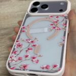 Foto de la opinión de o***r sobre Funda Magnética Floral Elegante para iPhone